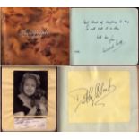 Vintage photo and autograph album with poems throughout with signatures from Tesse O'Shea and