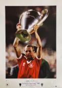 Nottingham Forest 1980 European Cup print signed by John McGovern This superb limited edition Big