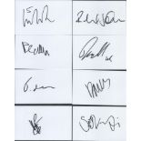 Middlesex C.C.C 2023 cricket collection 14, signed 5x3 inch white cards includes Richard Johnson,