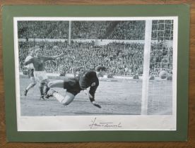 Hans Tilkowski signed black and white 18x24 mount. Tilkowski was Germany's 1966 World Cup