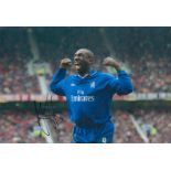 Football Jimmy Floyd Hasselbank signed 12x8 inch colour photo pictured while playing for Chelsea.
