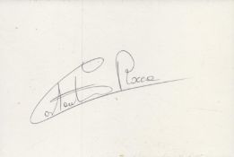 Costantino Rocca signed signature piece 6x4 Inch. Is an Italian golfer. All autographs come with a