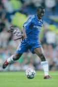 Football Shaun Wright Phillips signed 12x8 inch colour photo pictured in action for Chelsea. All