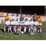 Football Autographed ROY McFarland 16 x 12 Photo : Col, depicting the 1971/72 First Division