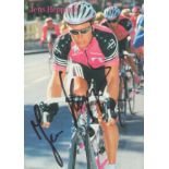 Jens Heppner signed 6x4 inch Team Telekom cycling colour promo photo. All autographs come with a