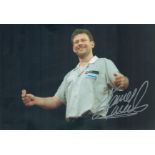 Darts James Wade signed 12x8 inch colour photo. All autographs come with a Certificate of