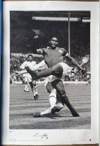 Eusebio signed 24x16 inch Legend Series Big blue tube print limited edition 445/600 picture in