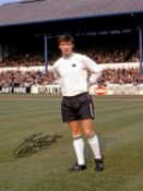 Football Autographed KEVIN HECTOR 16 x 12 Photo : Col, depicting a wonderful image showing Derby