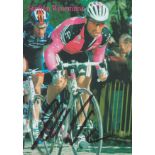 Steffen Wesemann signed 6x4 inch Team Telekom cycling colour promo photo. All autographs come with a