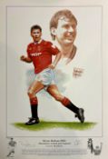 Bryan Robson - Manchester United - signed limited edition print Bryan Robson - limited edition print