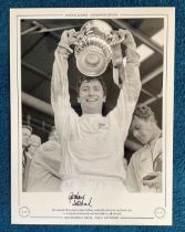 Graham Williams 16x12 signed black and white photo Autographed Editions, Limited Edition. Photo