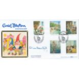 Gillian Baverstock daughter of Enid Blyton signed Enid Blyton centenary FDC. 9th September 1997