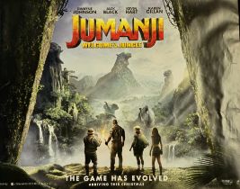 Jumanji: Welcome to the Jungle (2017) UNSIGNED Movie poster 40x30 inch approx. Good condition. Est