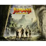 Jumanji: Welcome to the Jungle (2017) UNSIGNED Movie poster 40x30 inch approx. Good condition. Est