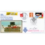 Commander M W Butcher signed 50th Anniversary Royal Naval Air Station Culdrose FDC. 17th April