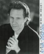 Leland Crooke signed promo black & white 10x8 Inch. Is an American actor from stage and film. He