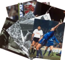 Sport collection 7 signed assorted photo`s includes some great names such as Kerry Dixon, Paul