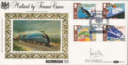 John A Coley signed Mallard FDC. 10/5/1988 York postmark Good condition. Est