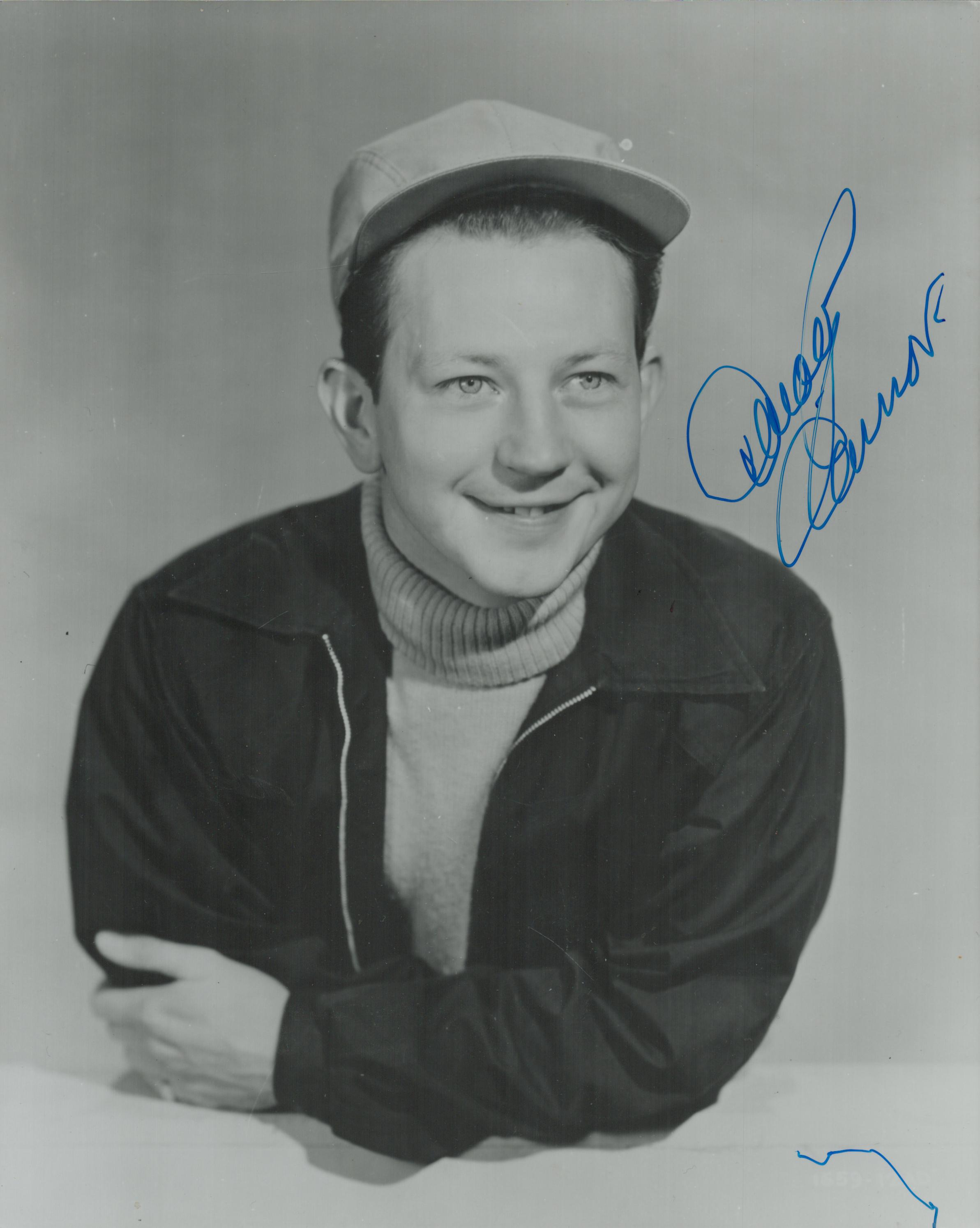 Donald O'Connor signed black & white photo 10x8 Inch. Was an American dancer, singer and actor. He