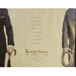 Kingsman: The Golden Circle (2017) UNSIGNED Movie Poster 40x30 inch approx. Good condition. Est