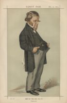 Vanity Fair print. Titled Men of the Day No 74. Subject Mr Edward Ward. Dated 20/11/1873. Approx