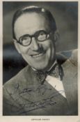 Arthur Askey signed 6x4inch black and white photo. Good Condition. All autographs come with a