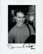 Samuel West signed 10x8inch black and white photo. English actor, theatre director and narrator.