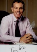 Tony Blair signed 6x4 inch colour photo. Good Condition. All autographs come with a Certificate of