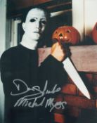 Don Shanks signed 10x8 inch Halloween colour photo. Good Condition. All autographs come with a
