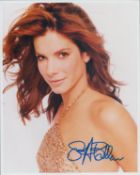 Sandra Bullock signed 10x8inch colour photo. Good Condition. All autographs come with a