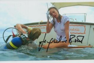 Jacqueline Bisset signed 7x5 inch colour photo signed in black felt tip. Good Condition. All