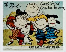 Pamelyn Ferdin signed 10x8inch colour still from A Boy named Charlie Brown. She was voice of Lucy.