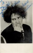 Michael Bentine signed 5x3inch black and white photo. Goons comedian and film star. Dedicated.