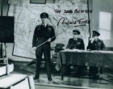 The Dambusters 1954 British war movie 8x10 photo signed by the late Richard Todd who played Guy