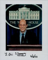 Ari Fleischer signed 10x8 inch colour photo. Lawrence Ari Fleischer (born October 13, 1960) is an