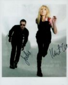 The Ting Tings signed 10x8 inch colour photo signatures include Katie White and Jules De Martino.