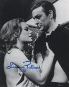 007 James Bond movie Thunderball 8x10 photo signed by actress Luciana Paluzzi who played Fiona