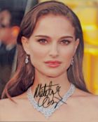 Natalie Portman signed colour 10x8inch photo. Good Condition. All autographs come with a Certificate