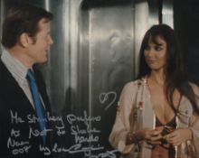 007 James Bond movie The Spy Who Loved Me 8x10 photo signed by actress Caroline Munro with