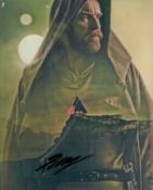 Ewan Mcgregor signed 10x8inch colour photo from Star Wars. Good Condition. All autographs come