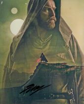 Ewan Mcgregor signed 10x8inch colour photo from Star Wars. Good Condition. All autographs come