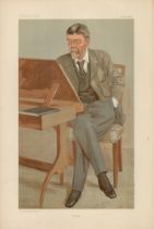 Vanity Fair print. Titled Trilby. Dated 23/1/1896. Approx size 14x12inch. Good Condition. All