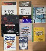 Music programme concert collection. 10+ items in collection. Good Condition. All autographs come