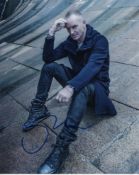 Sting, former lead singer with The Police and rock megastar in his own right, signed 8x10 inch