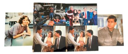 Back to the Future Part II unsigned stills of cast and crew. 6 in total. Good Condition. All