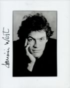Dominic West signed 10x8inch black and white photo. English actor, director and musician. He is best