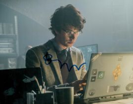 Ben Whishaw signed 10x 8 inch colour James Bond photo as Q. In 2012, Whishaw played the title role