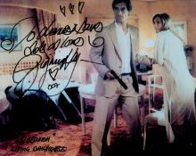Virginia Hey signed 10x8 inch Living Daylights colour photo dedicated. Good Condition. All