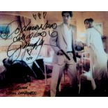 Virginia Hey signed 10x8 inch Living Daylights colour photo dedicated. Good Condition. All