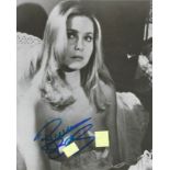 Priscilla Barnes signed 10x8 inch black and white photo. Good Condition. All autographs come with